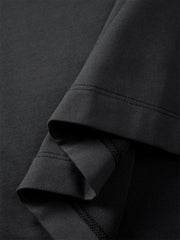 Men's Embroidered Half-Zip Fleece-Lined Sweatshirt