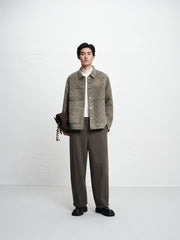 Men's Double-Sided Jacquard Wool Jacket