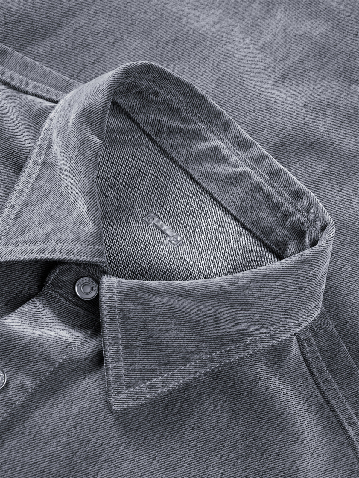 Men's Flocked Denim Jacket