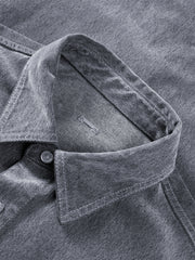 Men's Flocked Denim Jacket