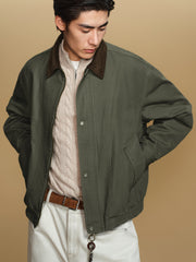 Men's Barn-Style American Vintage Lapel Jacket