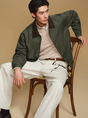 Men's Barn-Style American Vintage Lapel Jacket