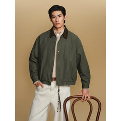 Men's Barn-Style American Vintage Lapel Jacket