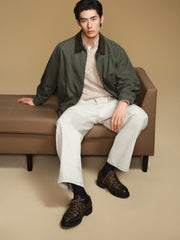 Men's Barn-Style American Vintage Lapel Jacket