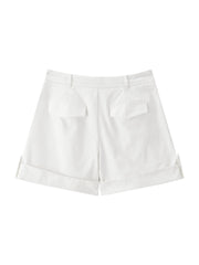 Women's Casual Wide Leg A-Line Shorts