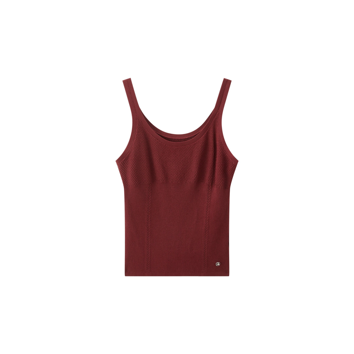 Women's Simple U-Neck Flattering Knit Tank Top