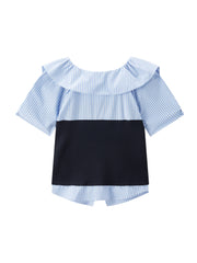Women's Commute Cropped  Short-Sleeve Shirt