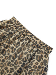 Women's Asymmetric Leopard-Print Skirt