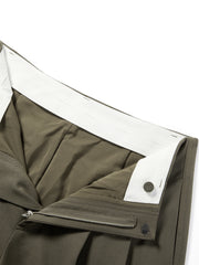 Women's High-Waist Wide-Leg Suit Trousers