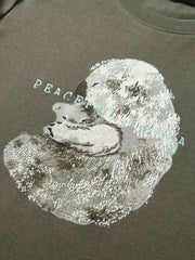 Women's Casual Embroidered Short-Sleeve T-shirt