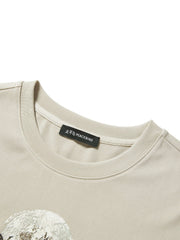 Women's Casual Embroidered Short-Sleeve T-shirt