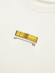 Women's Casual Contrast-Plaid Embroidered  T-Shirt