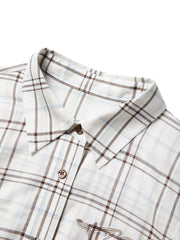 Women's Commuter Plaid Long-Sleeve Shirt