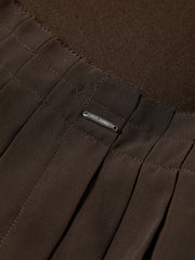 Women's Elegant Paneled Pleated Dress