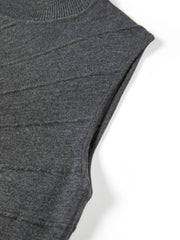 Women's Elegant Slant-Hem Knit Tank Dress