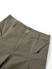 Women's Casual Cargo-Style Curved-Leg Pants
