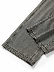 Women's Casual High-Waist Wide-Leg Lyocell Jeans