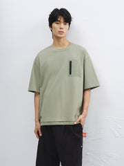 Men's Utility Pocket Oversized T-Shirt