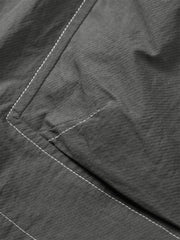 Men's Brown Utility Cargo Shorts with 3D Pockets