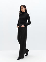 Women's High Waist Wide Leg Pants