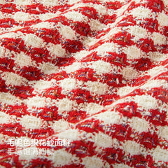 Women's Cropped Tweed-Texture Round-Neck Jacket