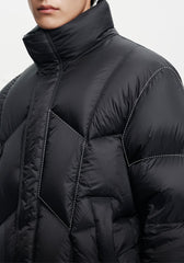 Men's 95% Down Diamond-Quilted Puffer Jacket