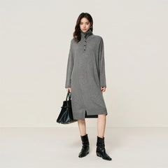 Women's Wool-Blend Knit Dress