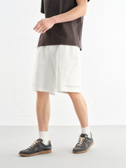 Men's Jacquard Allover Drawstring Shorts