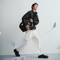 Men's Allover Jacquard Padded Jacket