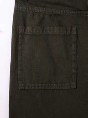 Men's Vintage Dark Brown Studded Jeans