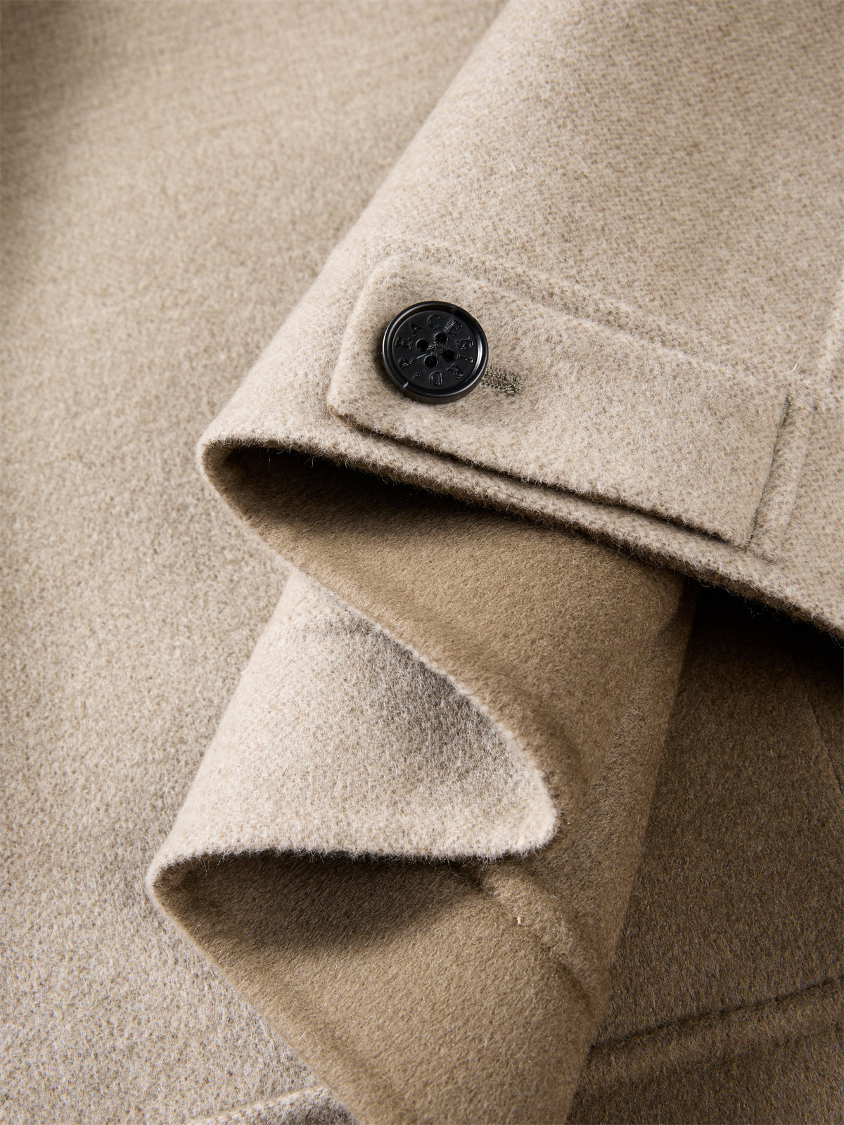 Men's Gradient Sheep Wool Jacket