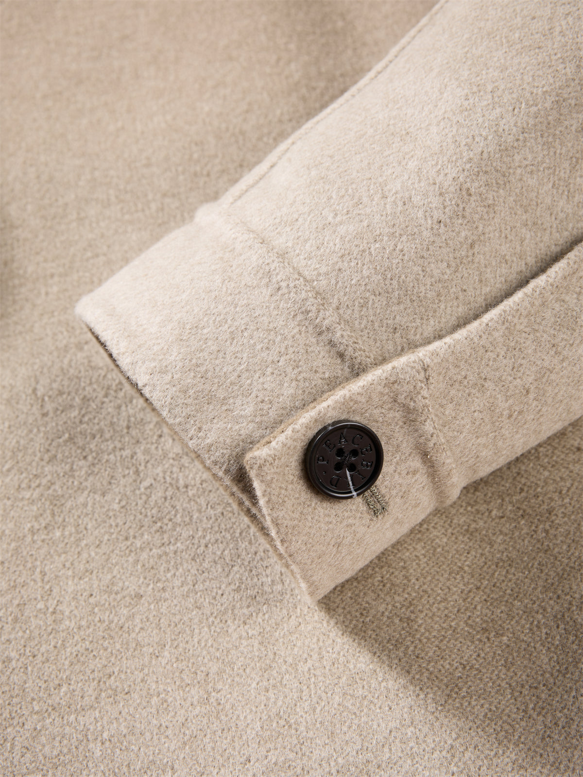 Men's Gradient Sheep Wool Jacket