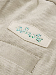 Men's Casual Corduroy Beige Pants