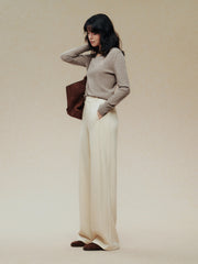 Women's Soild Soft Knit Casual Sweatpants