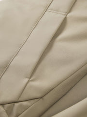 Men's Casual Khaki Goose Down Jacket