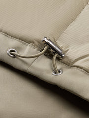 Men's Casual Khaki Goose Down Jacket