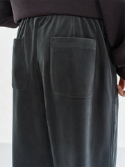 Men's Embroidered Straight-Leg Casual Pants