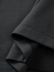 Men's Embroidered Half-Zip Fleece-Lined Sweatshirt