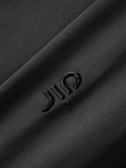 Men's Embroidered Half-Zip Fleece-Lined Sweatshirt