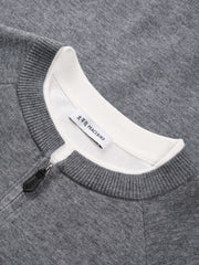 Men's Wool-Blend Faux-Layer Knit Pullover