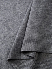 Men's Wool-Blend Faux-Layer Knit Pullover