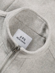 Men's Casual Fine Wool-Blend Textured Jacket