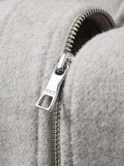 Men's Casual Fine Wool-Blend Textured Jacket
