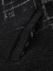Men's Casual Gradient Jacquard Wool-Blend Overshirt