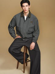 Men's Barn-Style Vintage  Cargo Jacket