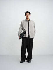 Men's Tonal Gradient-Print Shirt