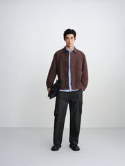 Men's Heavy Jacquard Quilted Jacket