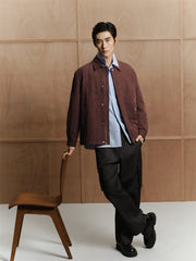 Men's Heavy Jacquard Quilted Jacket