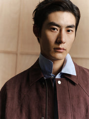Men's Heavy Jacquard Quilted Jacket