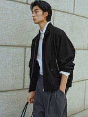 Men's Textured Jacquard Commuter Jacket